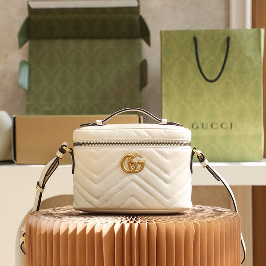 Gucci Mermont Bag White