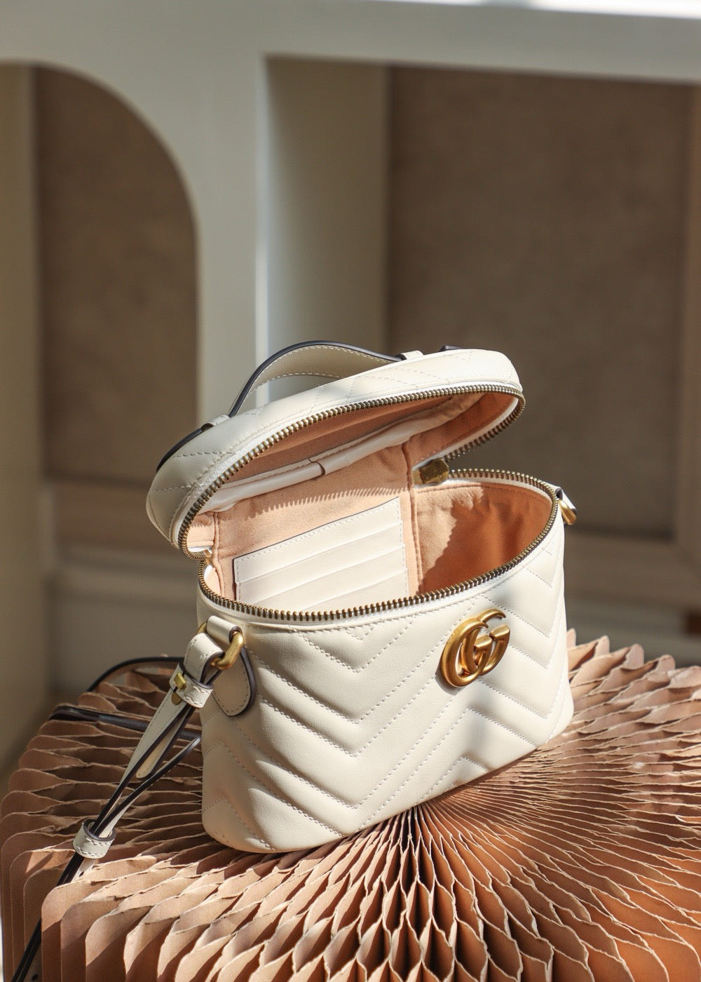Gucci Mermont Bag White