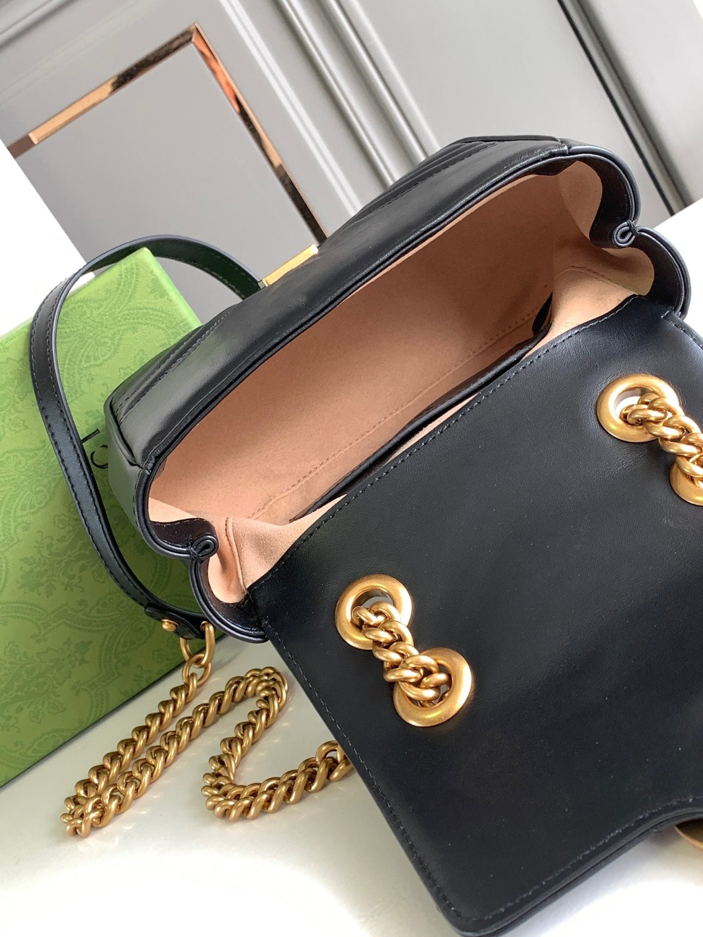Gucci Marmont Cube Black