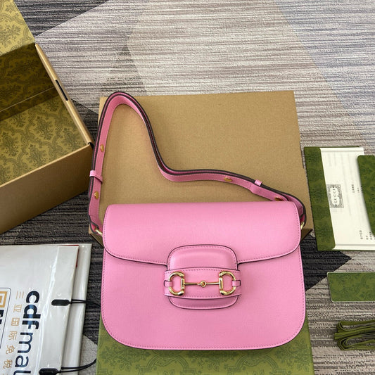 Gucci Horsebit 1955 Pink