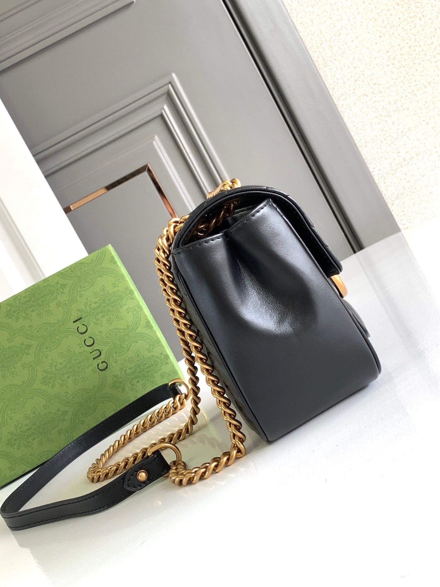 Gucci Marmont Cube Black
